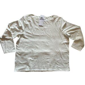 Rafaella Women’s Shirt XXL Snow White Pull on